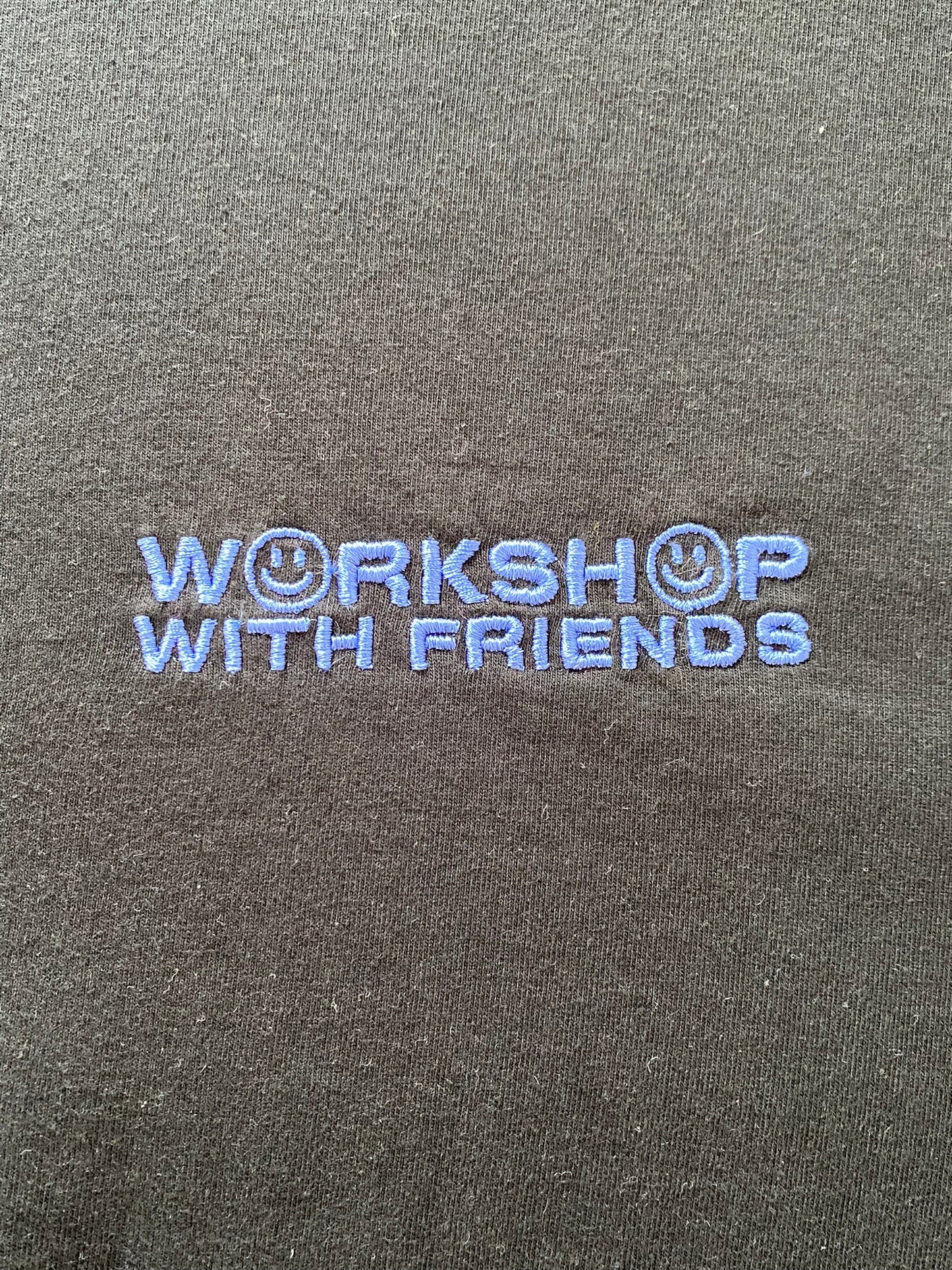 Workshop with Friends OG Tee Blue