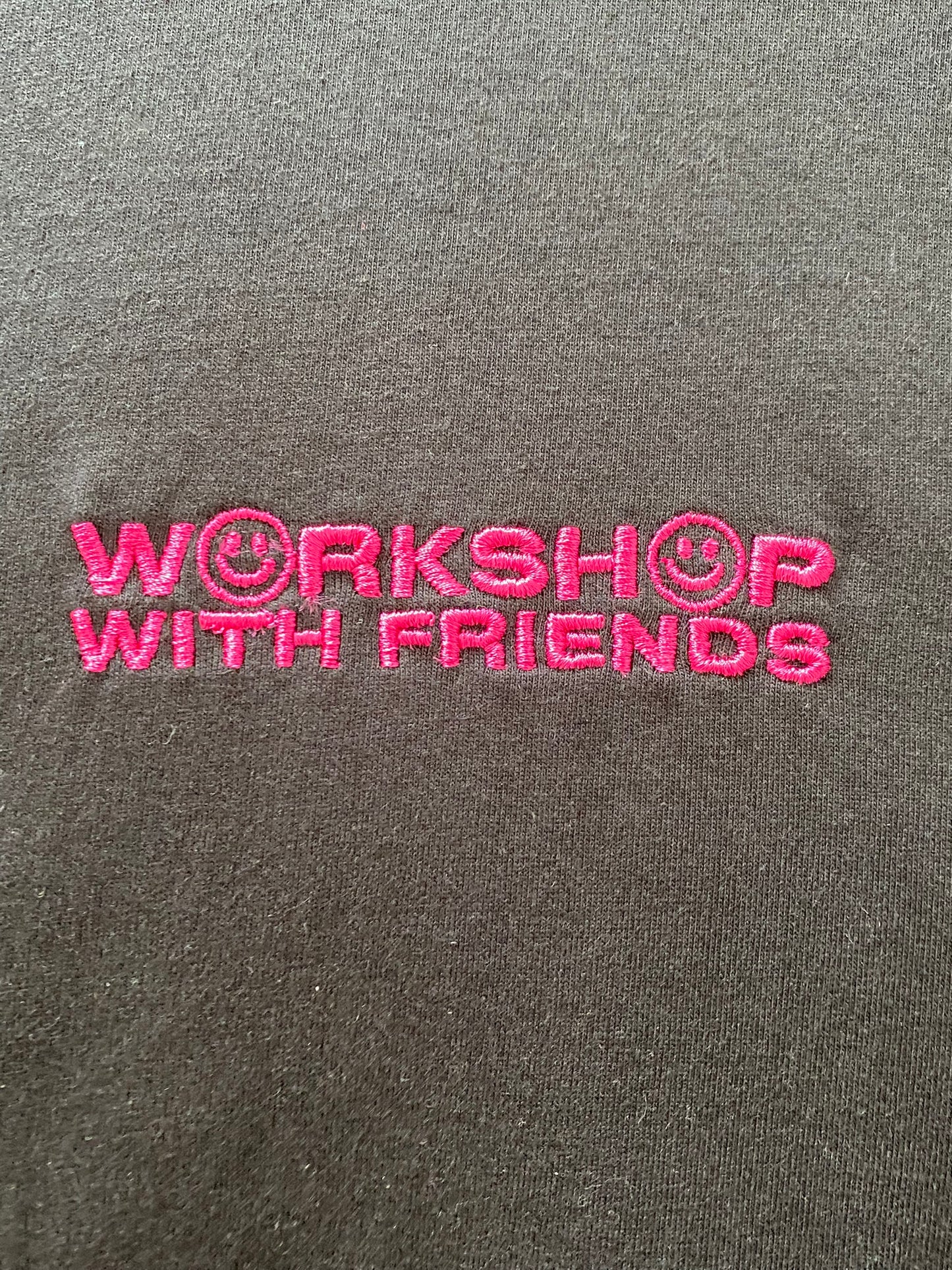 Workshop with Friends OG Tee Pink